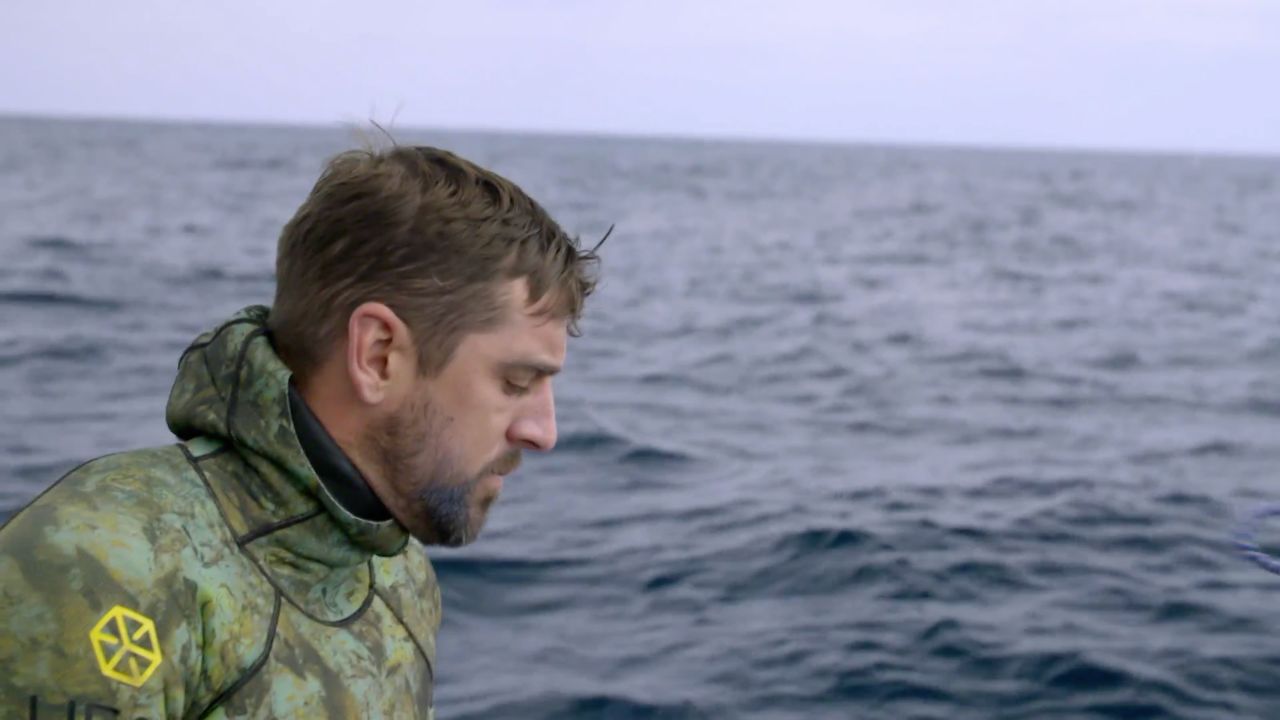 Interview: Aaron Rodgers on Swimming With Sharks, Traveling to