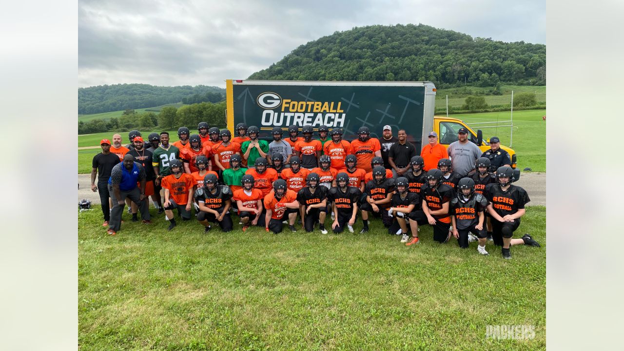 This would be that lifeline that would inspire us to keep going': Packers  donate new helmets to 4 high school football teams