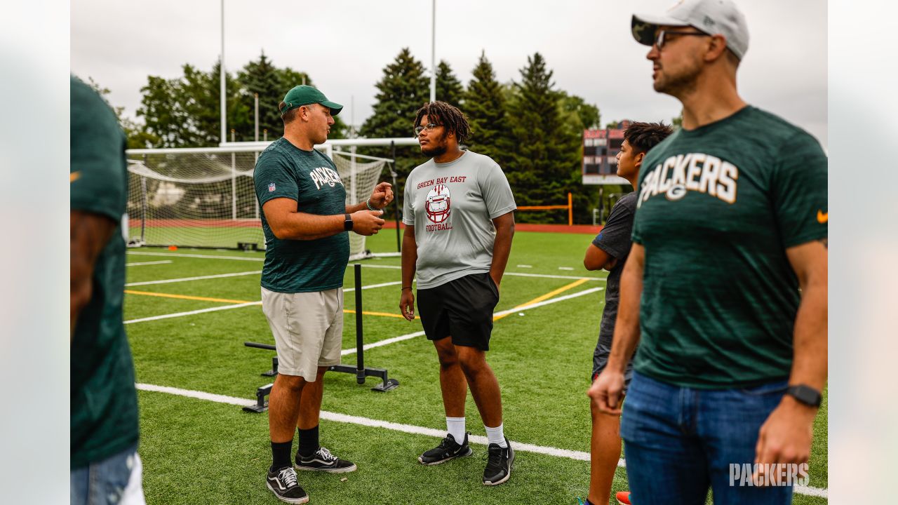 Packers Road Trip kicks off at Green Bay East High School