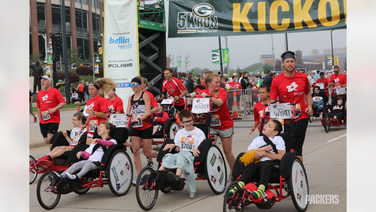 Fans hit the ground running during Packers, Bellin 5k