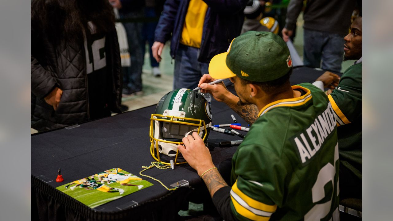 Jaire Alexander Packers Louisville Signed Autographed Full Size Replica  Helmet #2