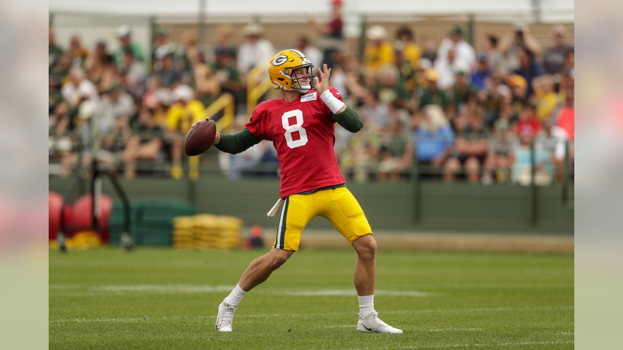 Packers hold sixth practice at Ray Nitschke Field