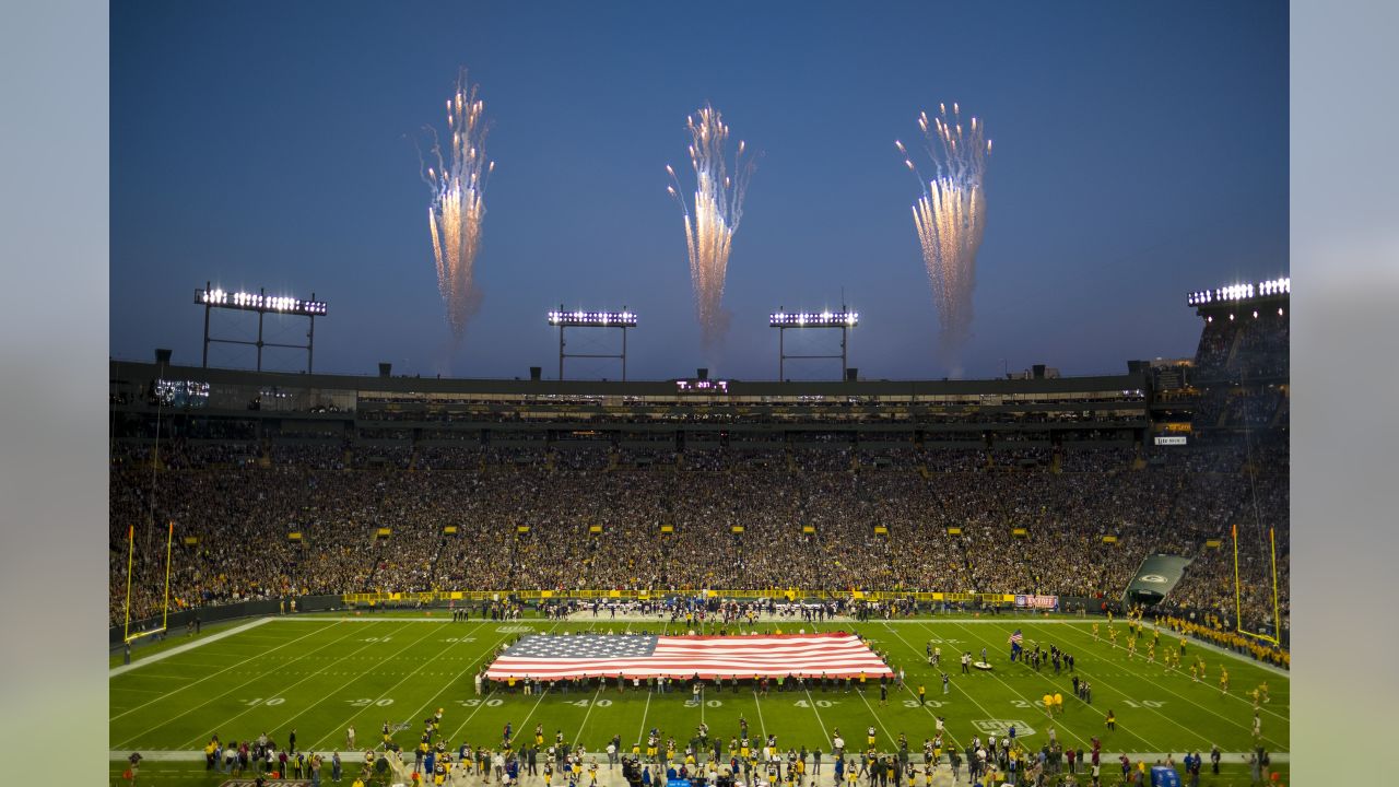 Green Bay Packers on Twitter: Fun, football & fireworks at  @LambeauField! 