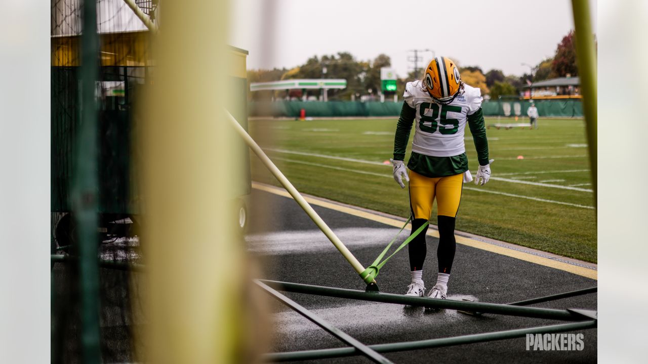 Photos: Packers gear up on chilly Friday, prepare for Jets game