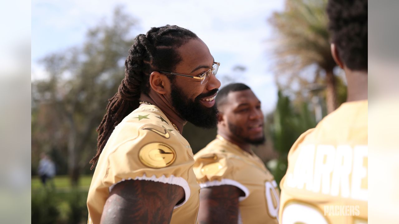 Za'Darius Smith, Davante Adams & Kenny Clark sign autographs at Pro Bowl  practice