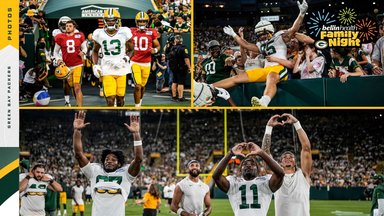 See photos from Green Bay Packers Family Night 2023