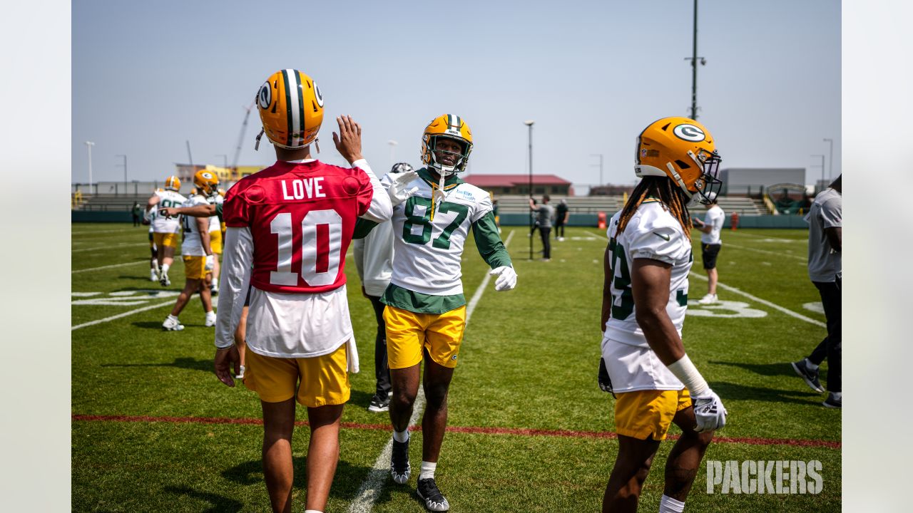 See photos of the Green Bay Packers OTA workout