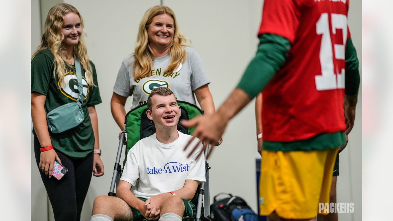 Packers, Make-A-Wish Foundation grant life-long fan's wish 