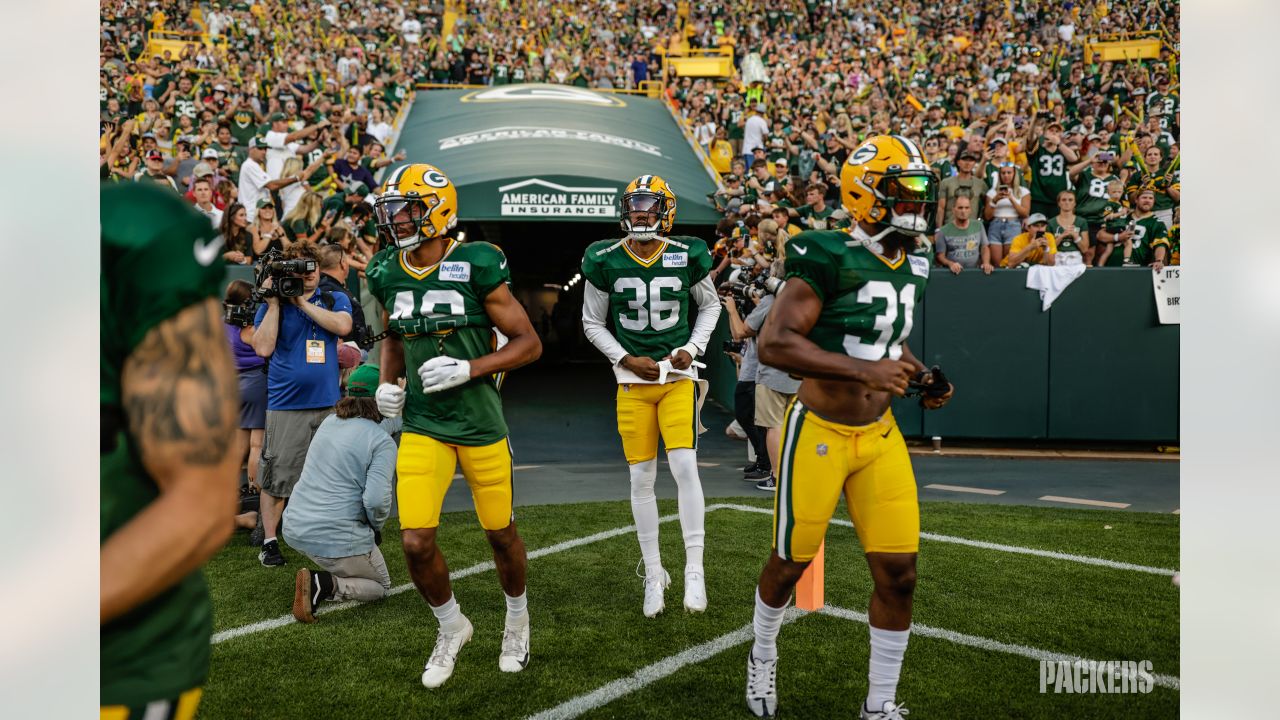 If It's Green Bay Packers Family Night At Lambeau Field, It