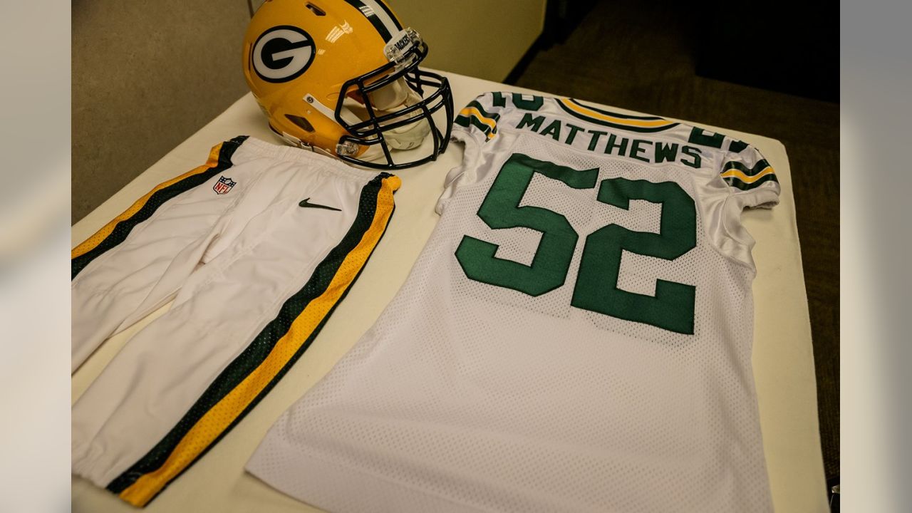 Green Bay Packers wearing all-white uniforms Thursday against Titans