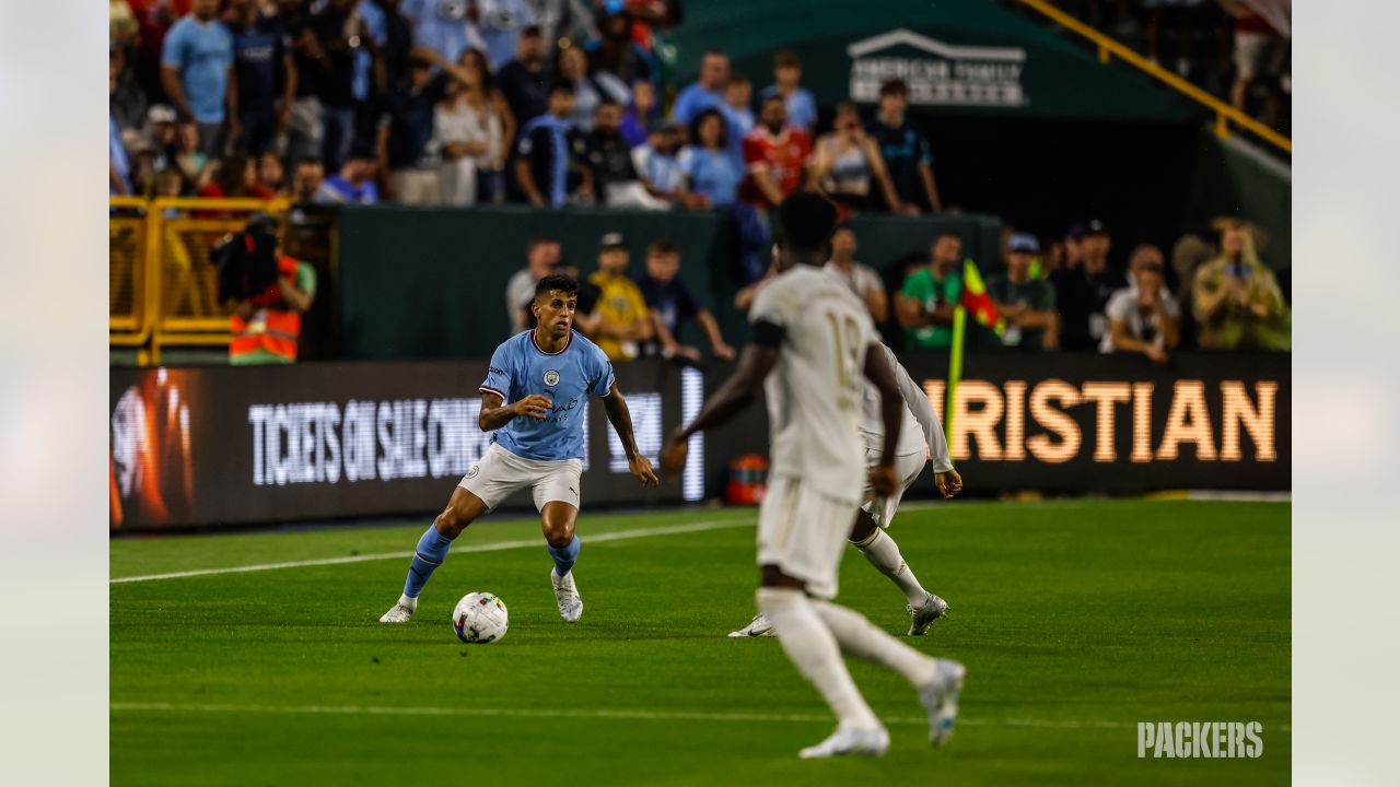 FOX Soccer on X: Lambeau Field hosting a soccer match is a beautiful sight  