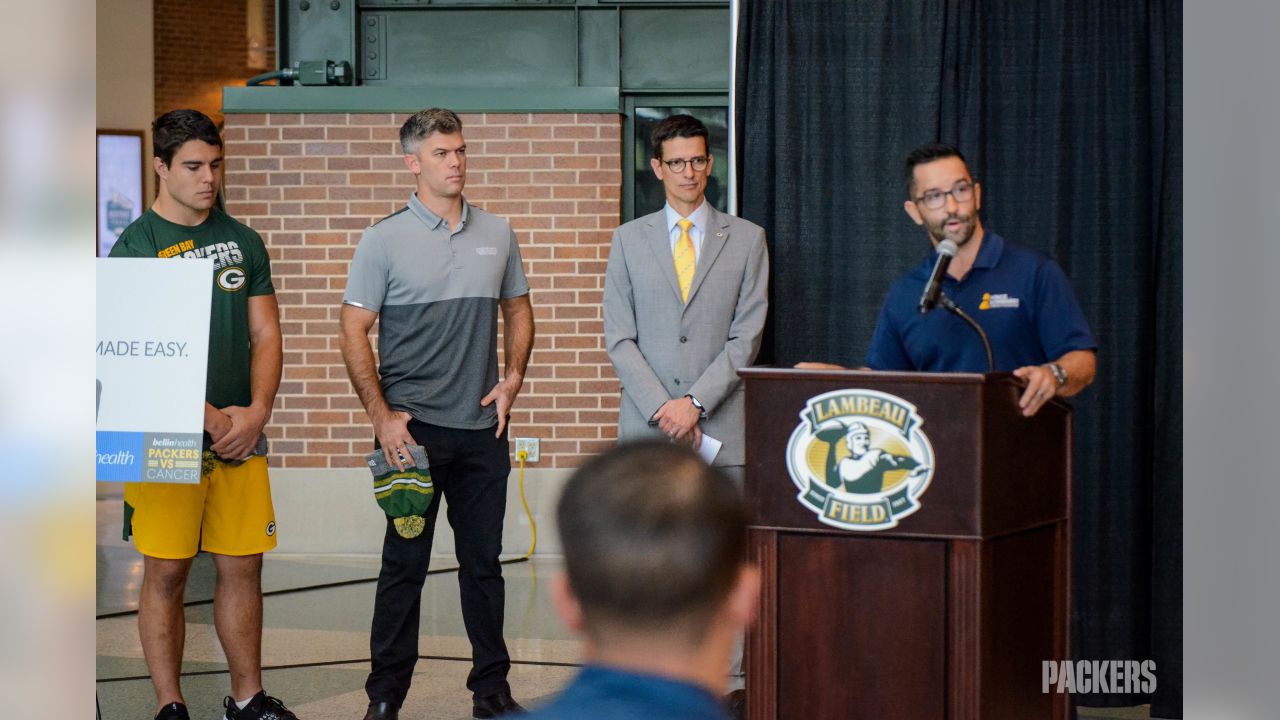 Lambeau Field ready for Packers vs. Cancer game, presented by Bellin Health