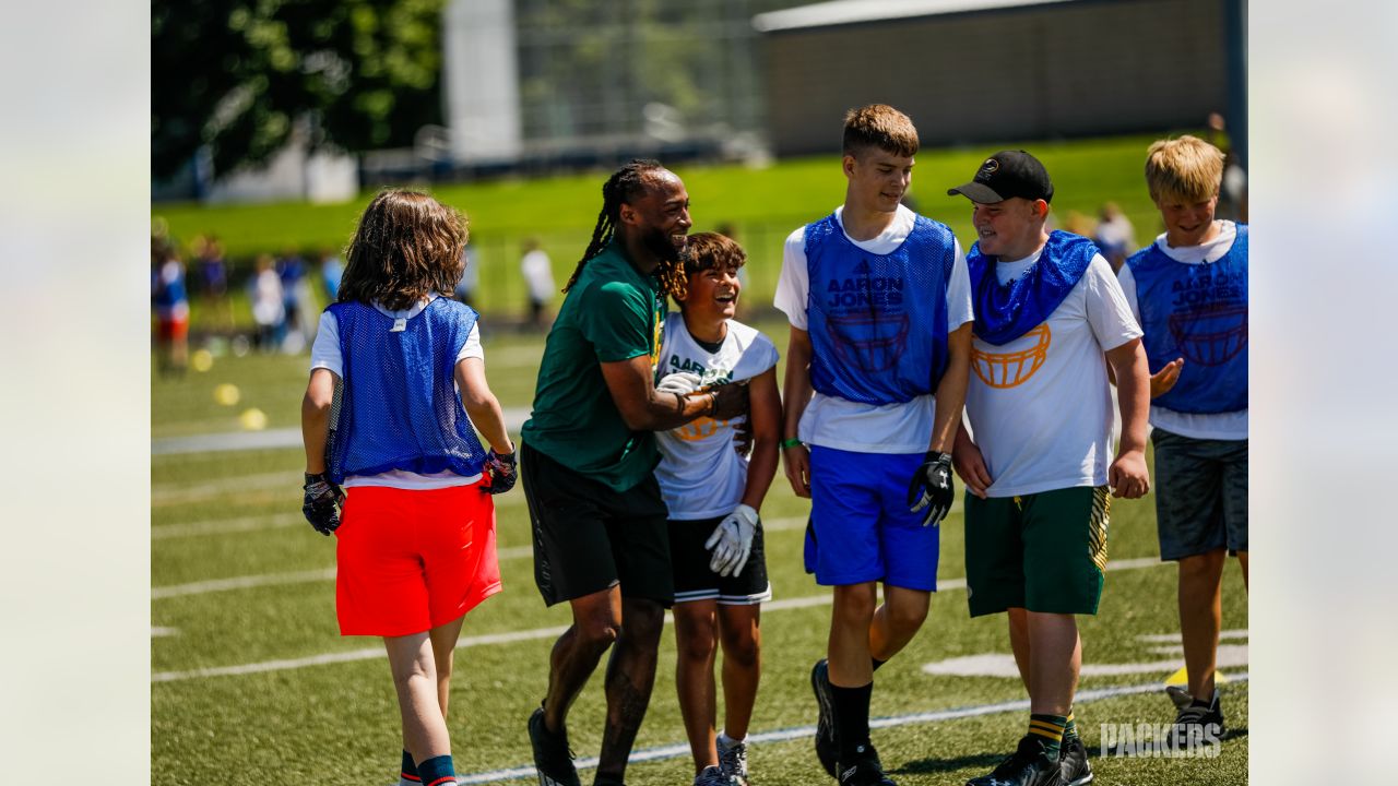 Photos: Aaron Jones Youth Football Camp 2017