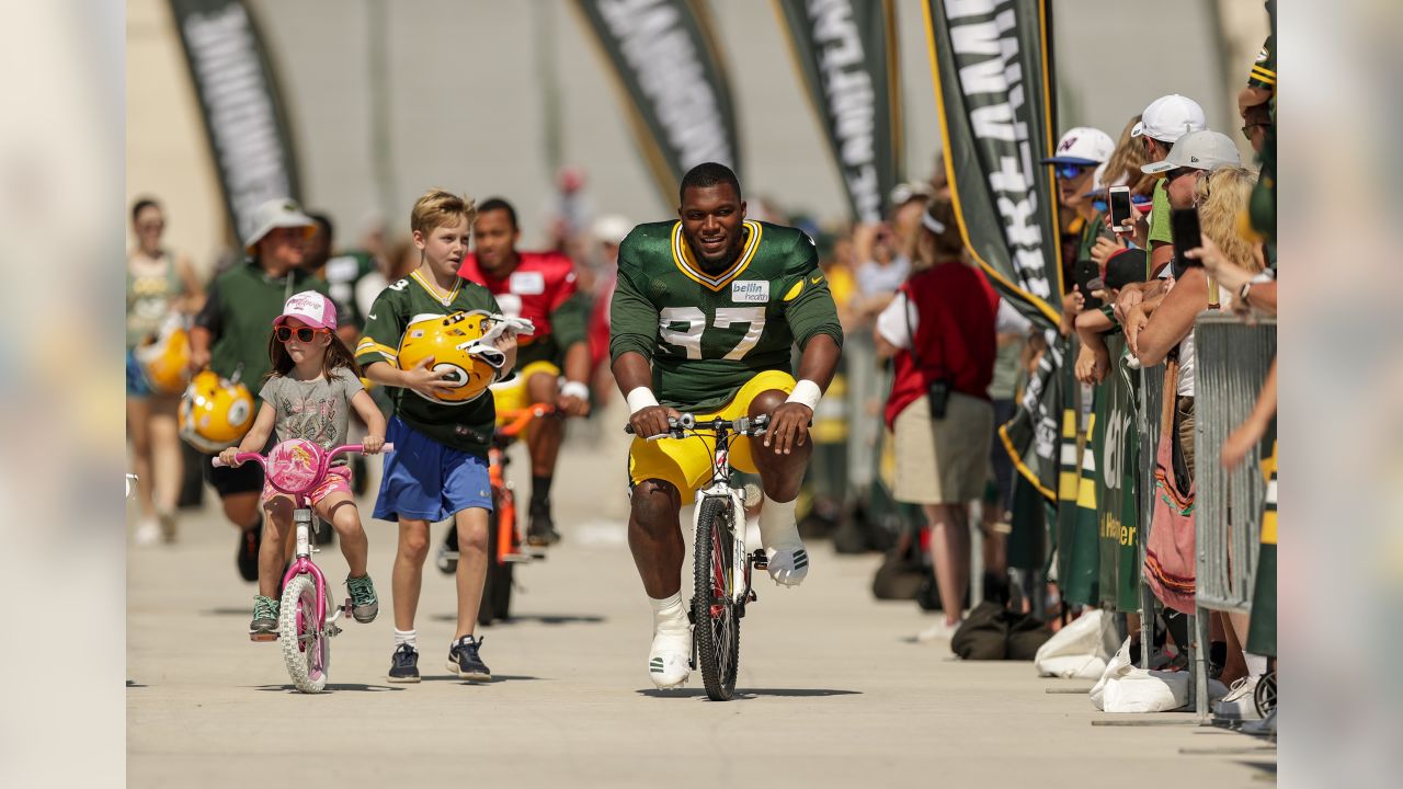 This summer gave Mason Crosby two more reasons to ride