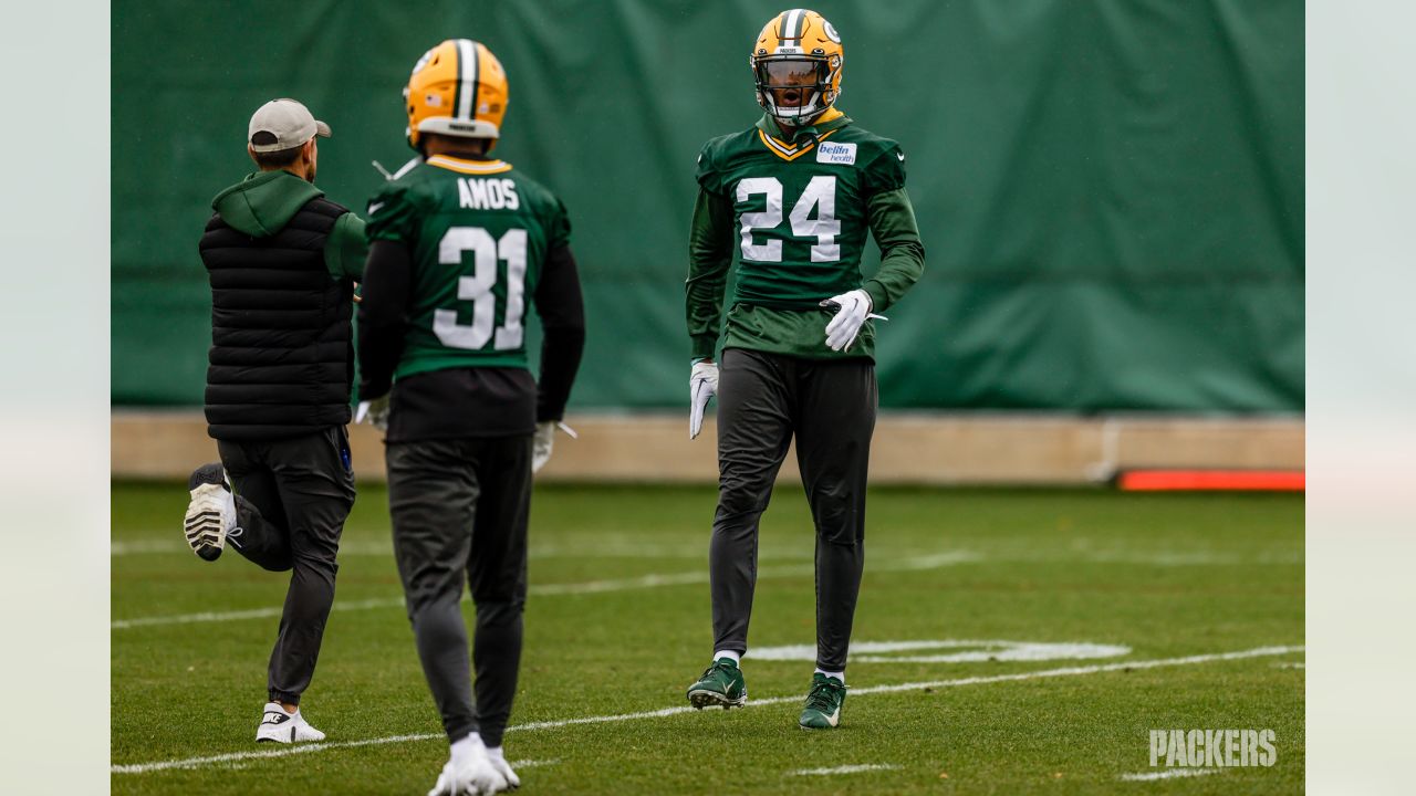 Photos: Packers gear up on chilly Friday, prepare for Jets game