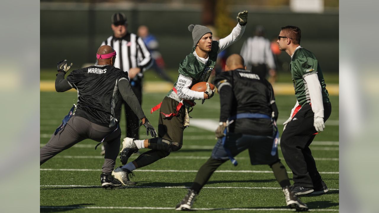 Packers host Salute to Service flag football tournament at Titletown