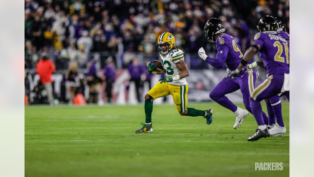 15 Days Until Packers Training Camp: Aaron Jones, Touchdown