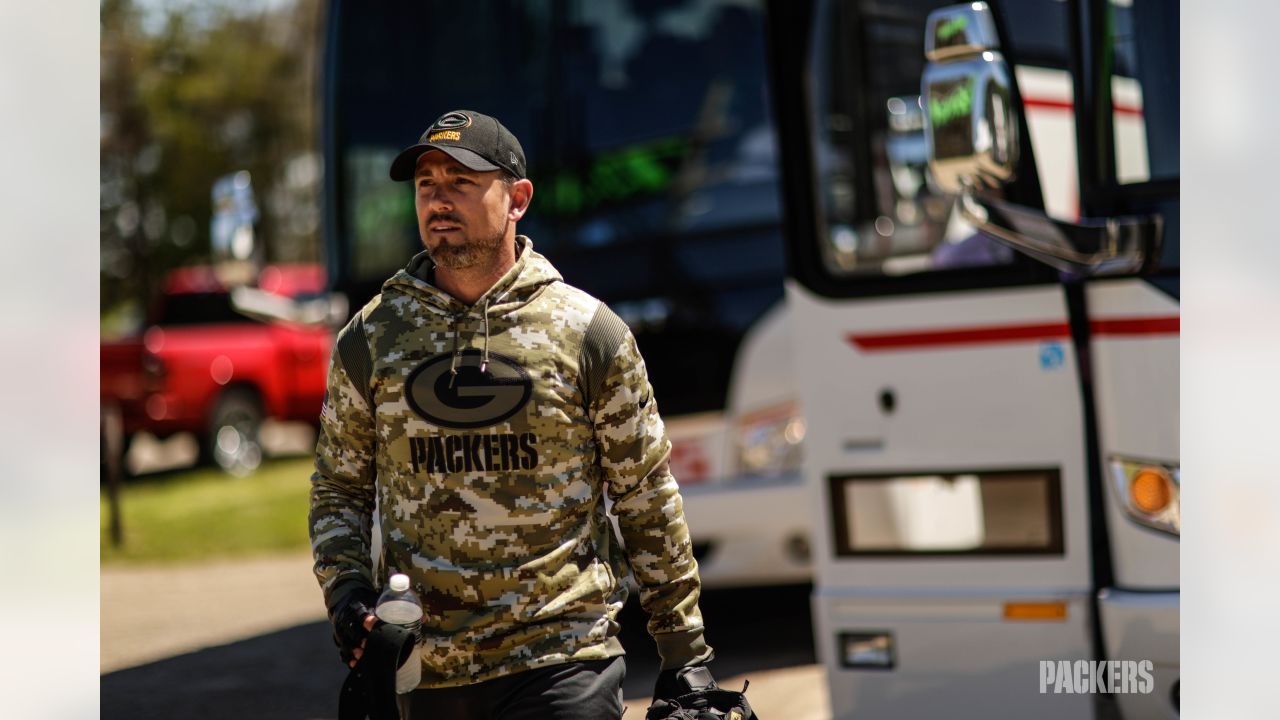 Photos: Packers hit paintball course for team-building exercise