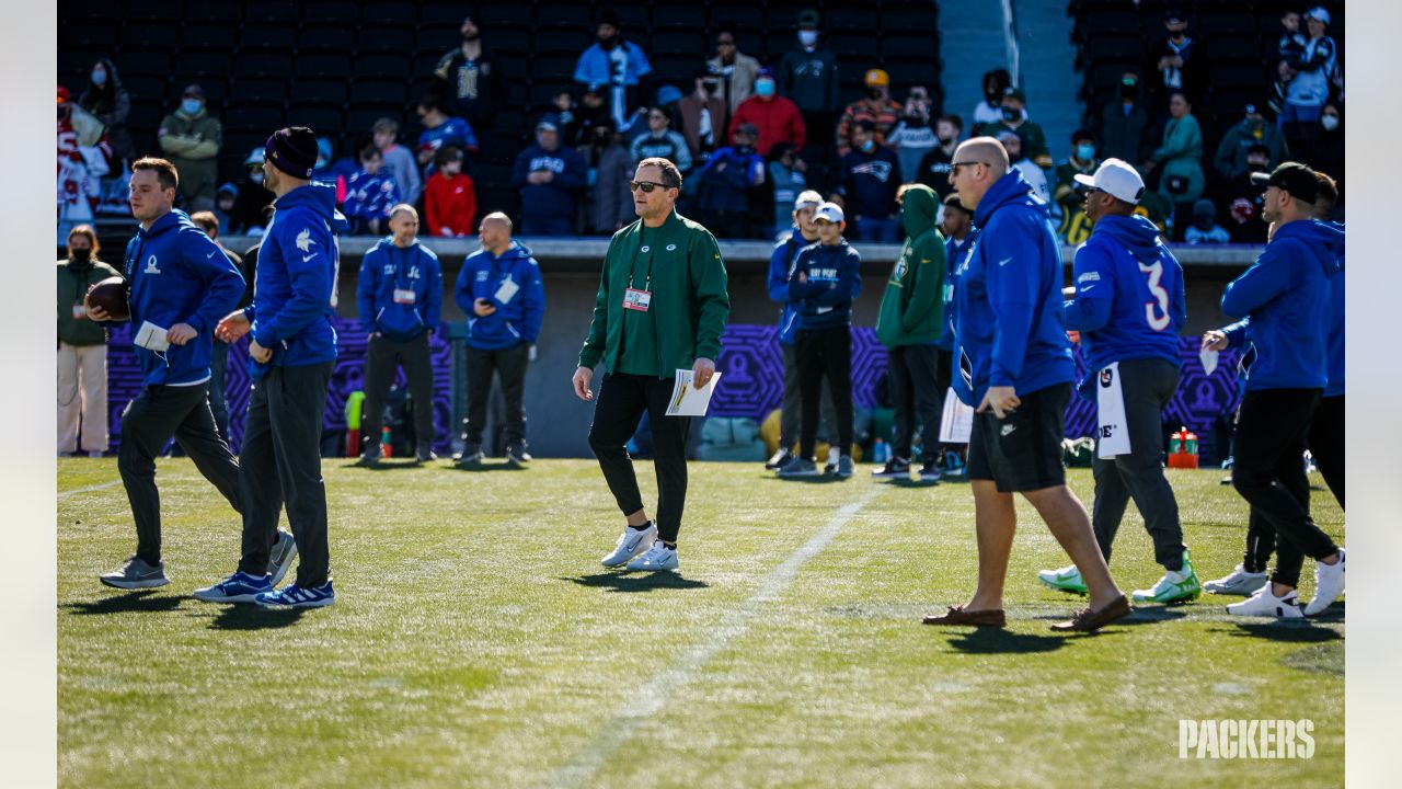 First look at Packers' coaches at Pro Bowl practice in Las Vegas