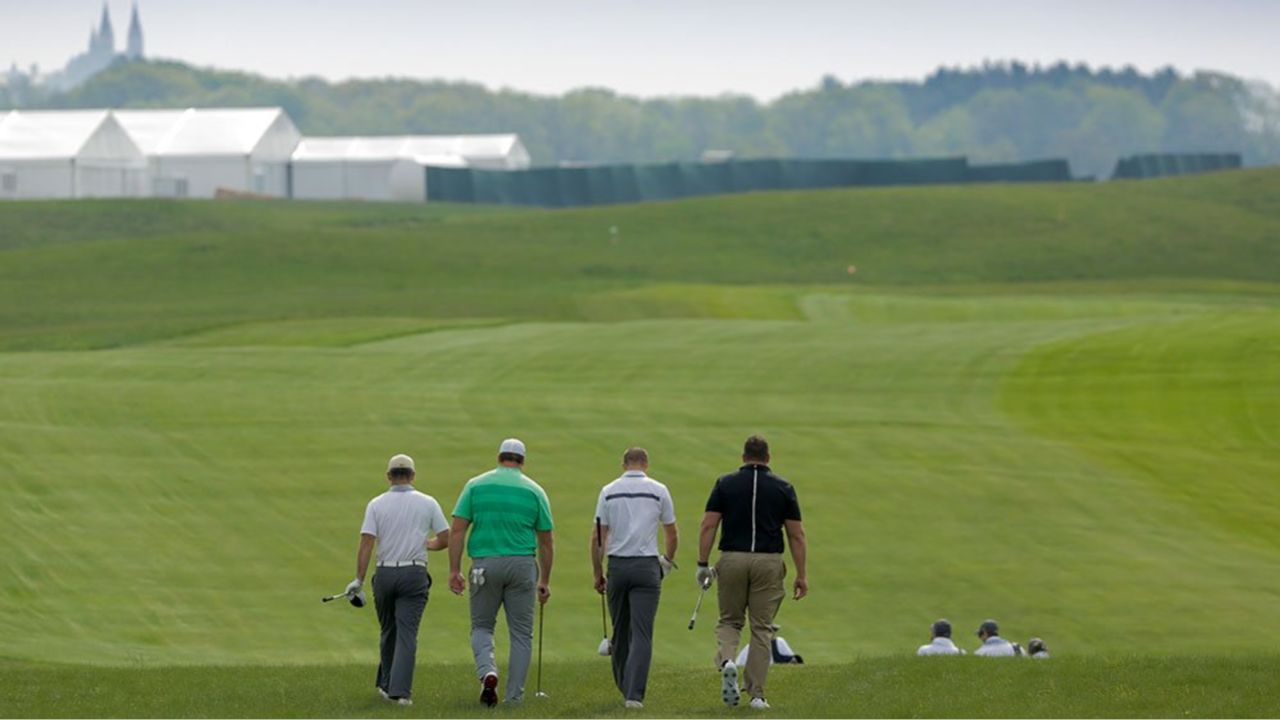 Photos: Packers teammates golf at Erin Hills