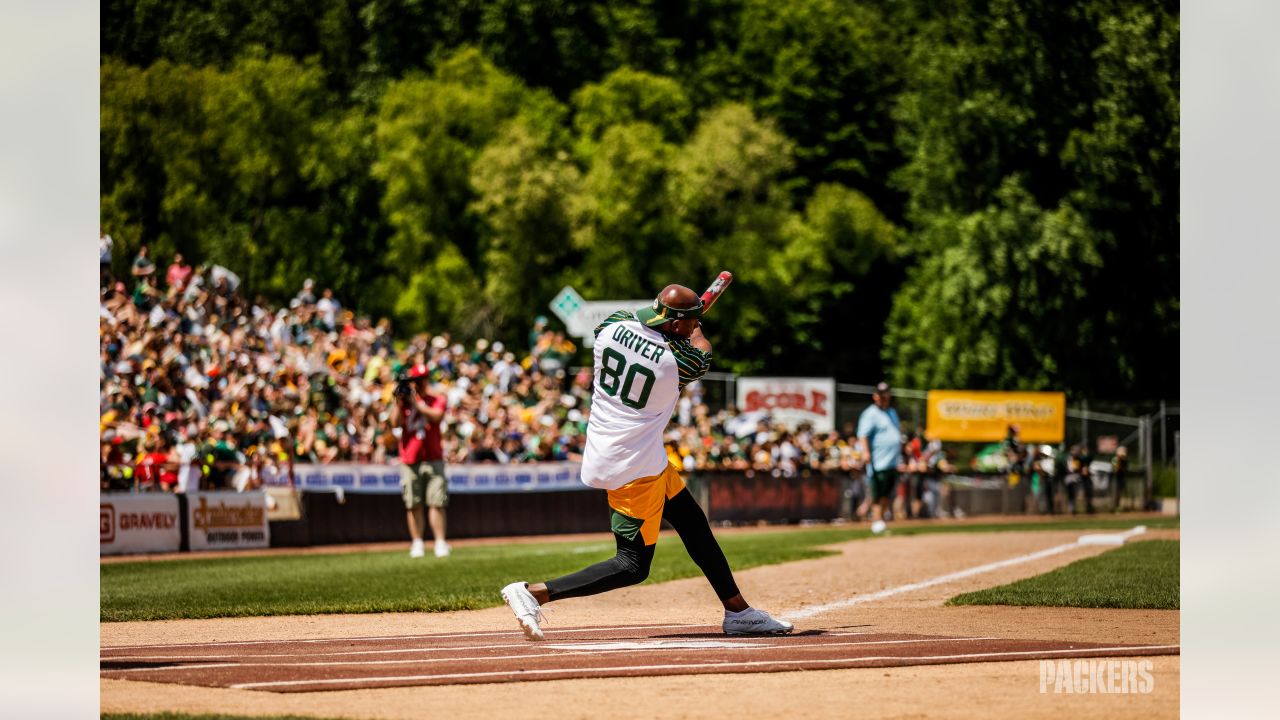 Flashback: Packers charity softball games