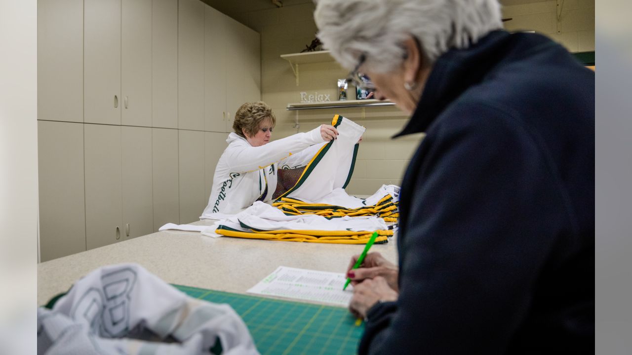 Behind-the-scenes look at Packers' Color Rush uniforms