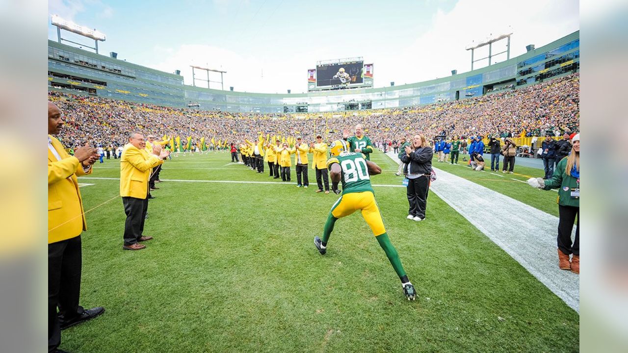 Fans congratulate Donald Driver's Packers Hall of Fame induction