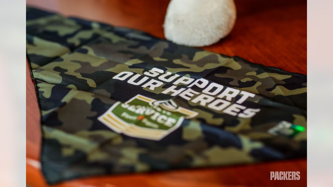 Green Bay Packers on X: Join the #Packers & @fleet_farm in supporting  our heroes during #SaluteToService month. Purchase a bandana from the  @packersproshop, $5 of each bandana purchased will benefit the Patriot