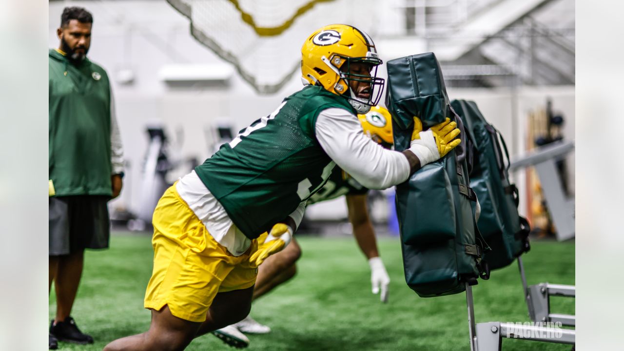 Wes Hodkiewicz on Twitter: Back at Lambeau today for #DALvsGB The featured  Gameday Program players are Aaron Jones (#Packers' Salute to Service  spokesman) and AJ Dillon (Packers vs. Cancer spokesman).   /