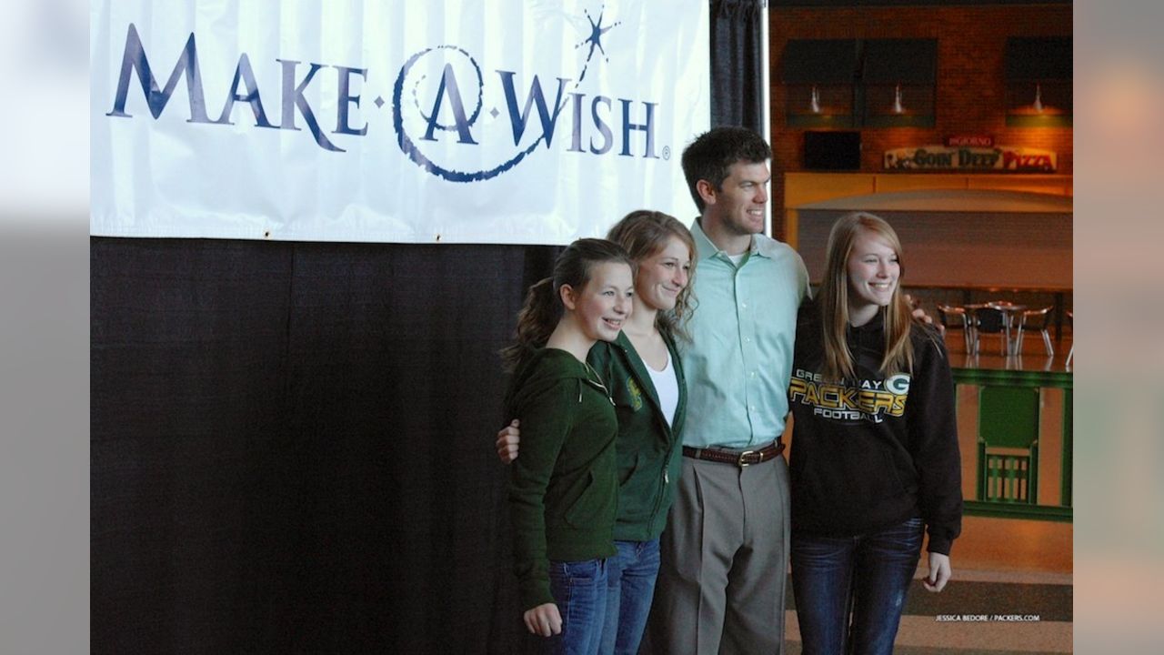 Packers' Crosby honored with national Make-A-Wish award