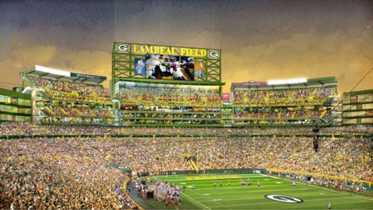 New south end zone 'speaks' for state of the Packers