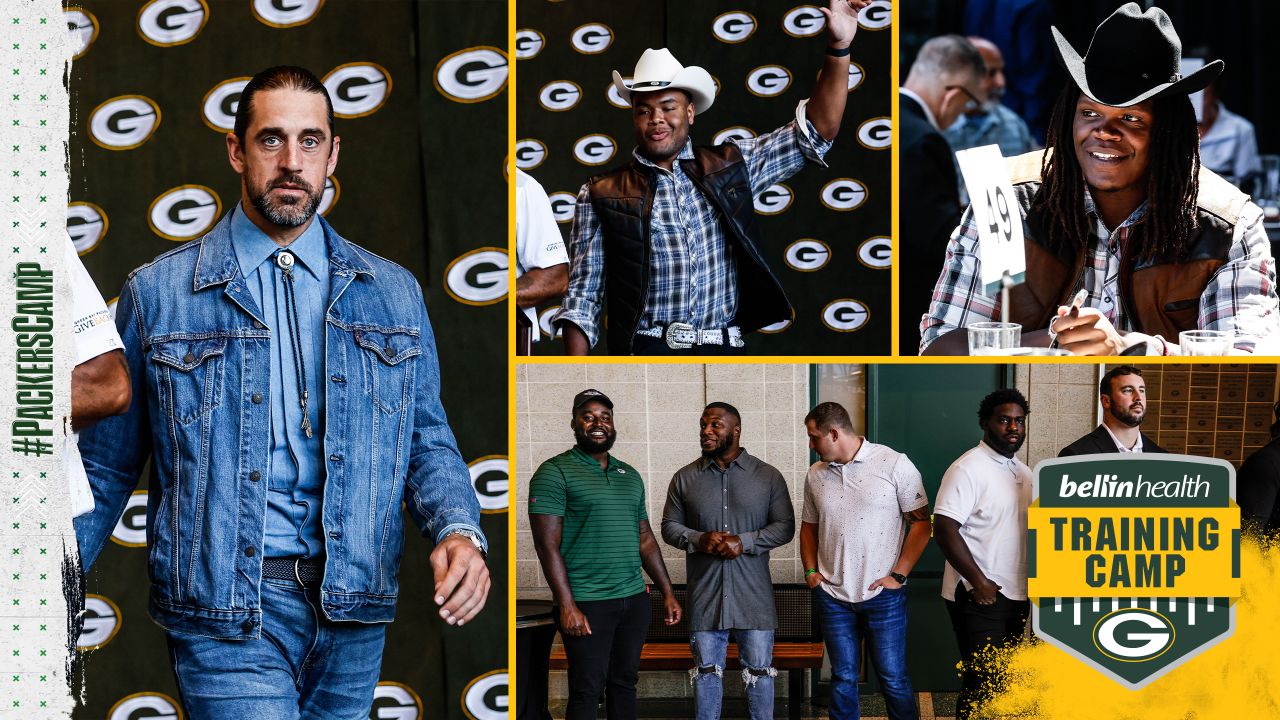 aaron rodgers pregame outfit today