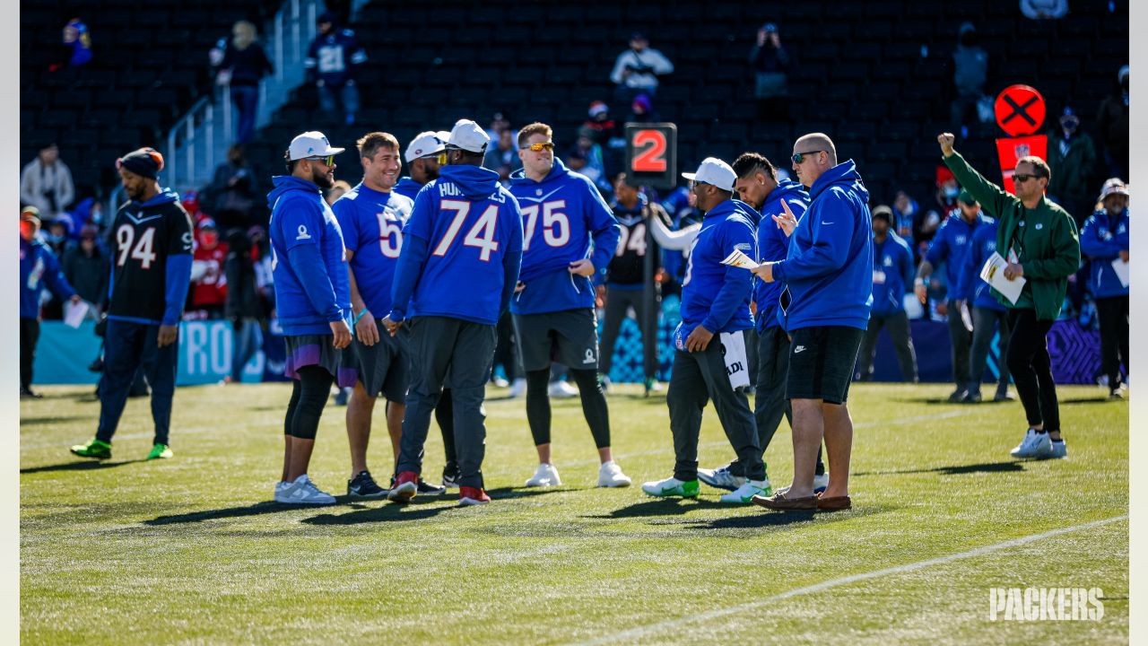 First look at Packers' coaches at Pro Bowl practice in Las Vegas