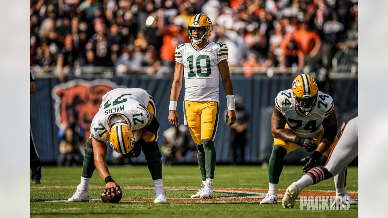 Green Bay Packers vs Chicago Bears game photos from Soldier Field