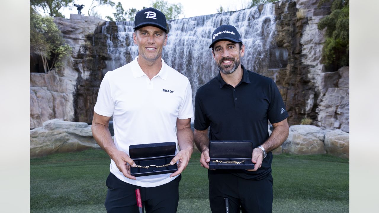 Photos: Aaron Rodgers, Tom Brady win 'The Match' in Las Vegas