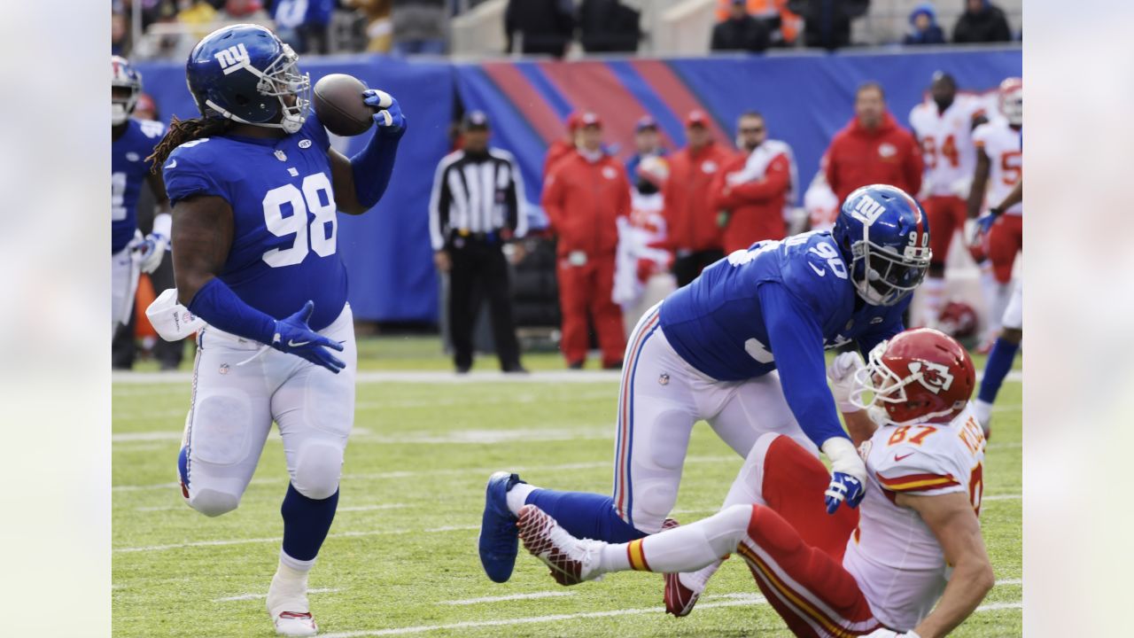 Giants' Damon Harrison preparing for Green Bay by playing with