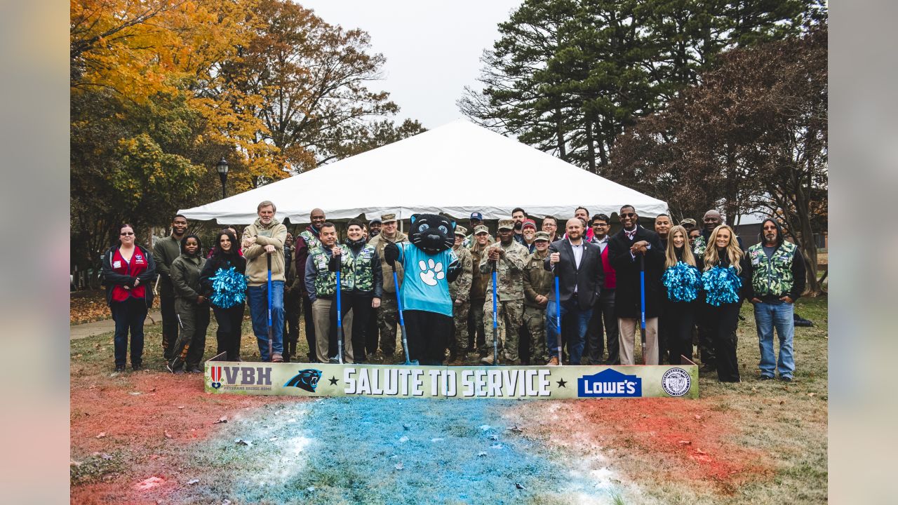 What to expect for Carolina's Salute to Service game, presented by Lowe's