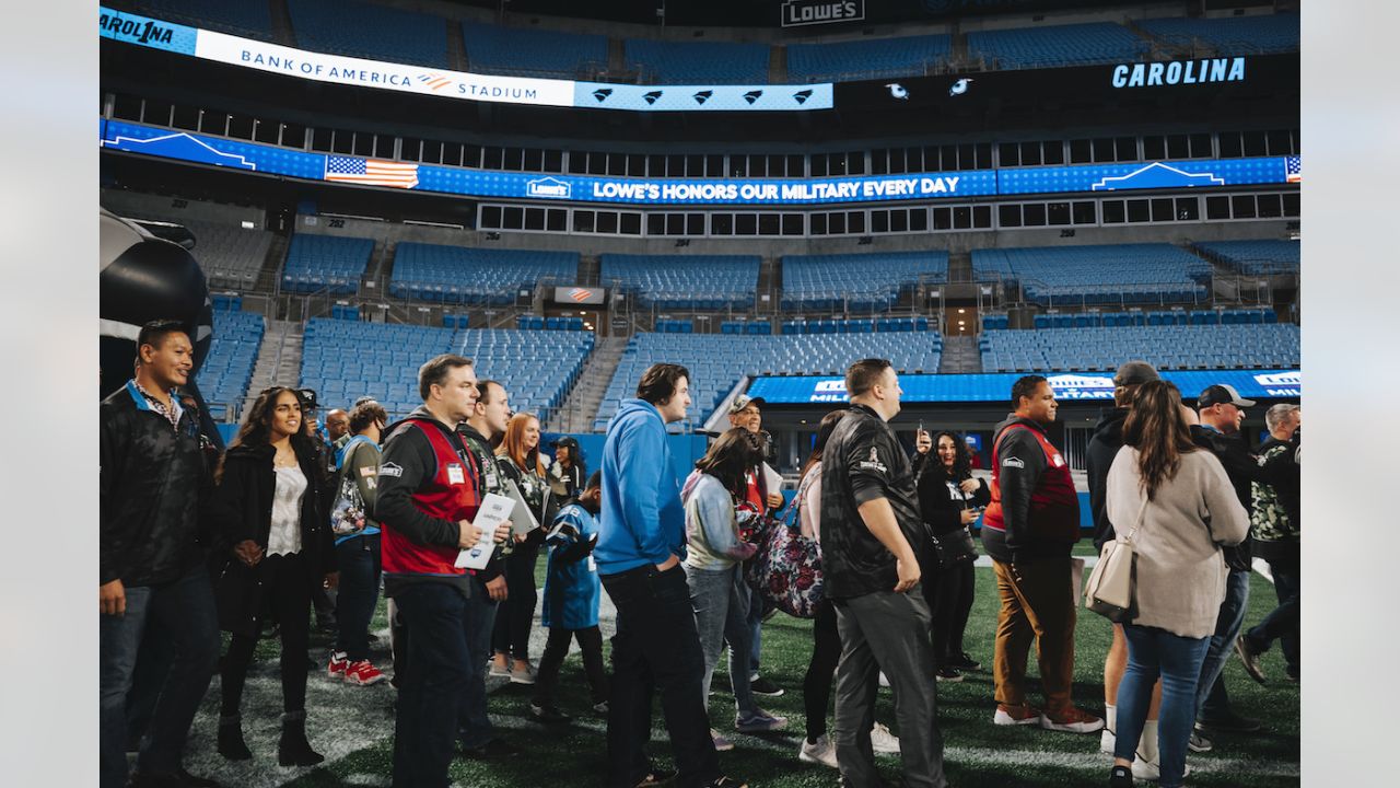 Lowe's partners with Carolina Panthers for Military Appreciation Week