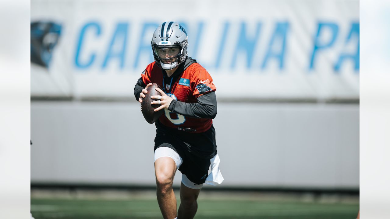 baker in panthers jersey
