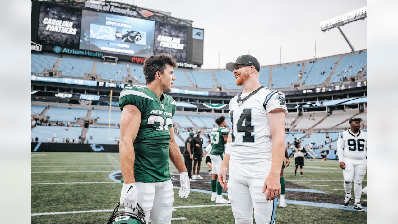 Jets-Panthers Preseason Game Scene