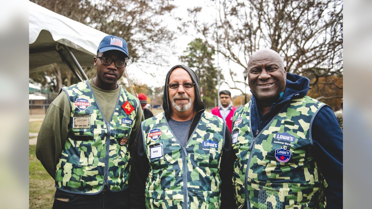 Lowe's partners with Carolina Panthers for Military Appreciation Week