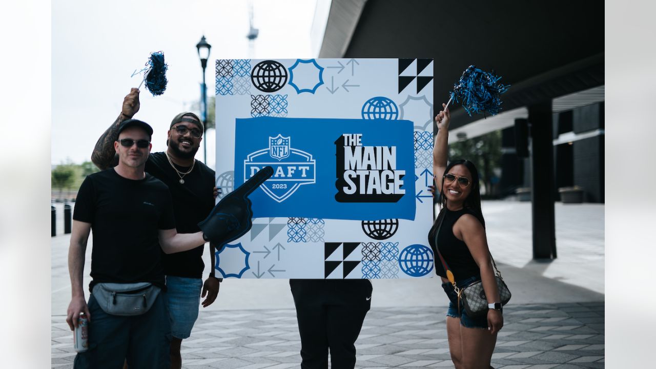 Photos: Panthers fans around Charlotte celebrate the No. 1 pick in