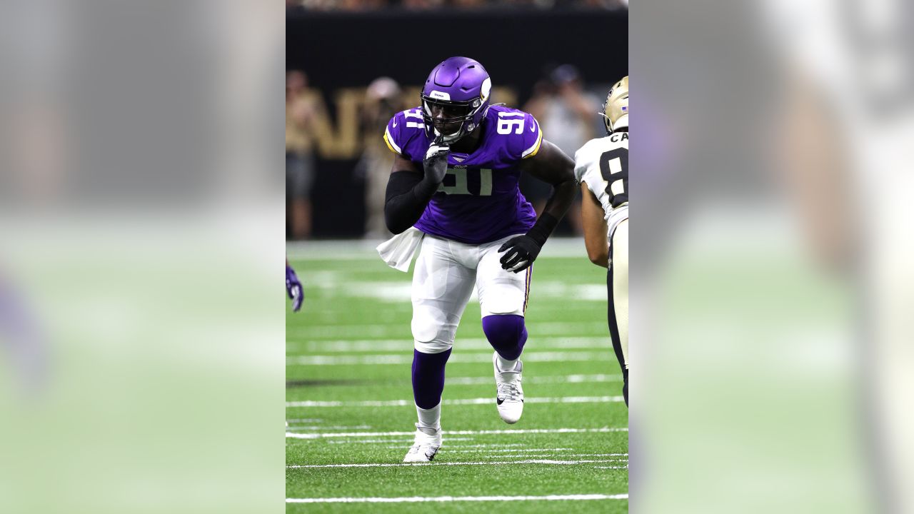 Vikings' end Stephen Weatherly is finding his way