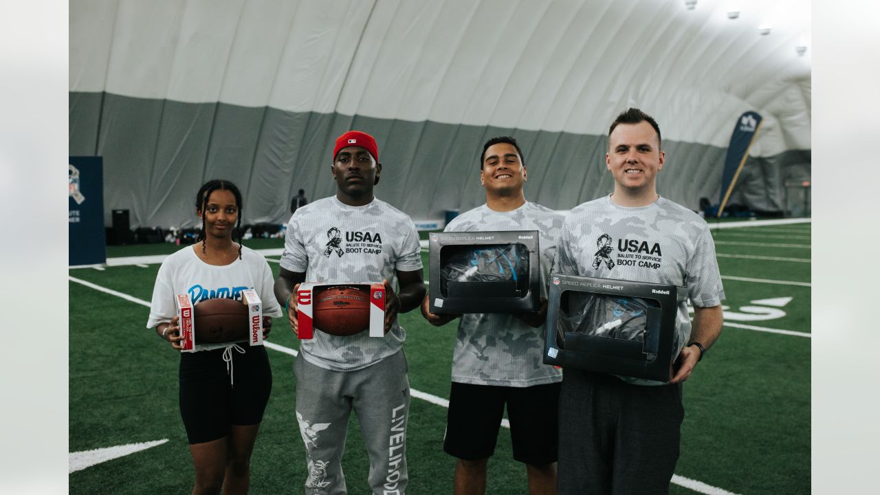 Bucs host USAA's Salute to Service NFL Boot Camp
