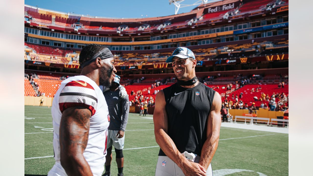 Baker Mayfield, Sam Darnold give Panthers solid QB play in preseason win  over Commanders - The Boston Globe