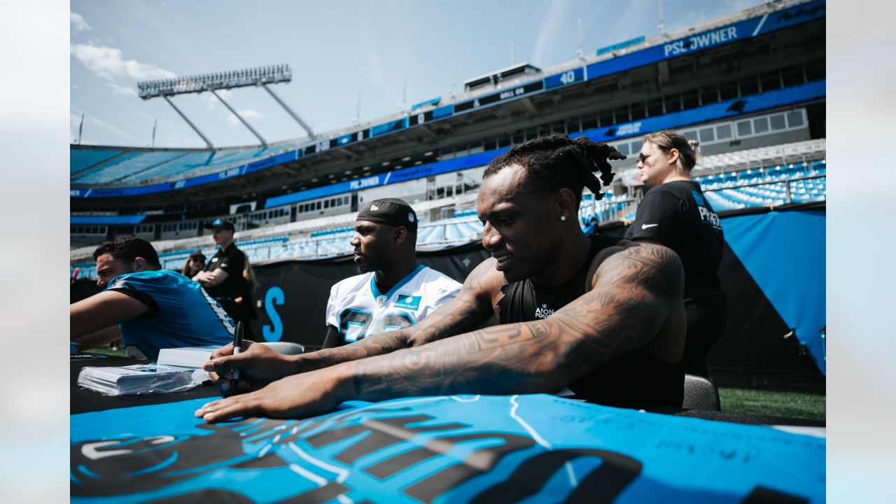 Carolina Panthers on X: It's PSL Owner autograph day ✍️ Never