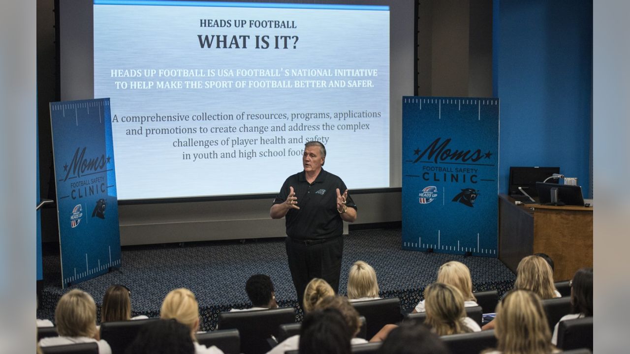 Panthers host 100 youth football moms to discuss safety