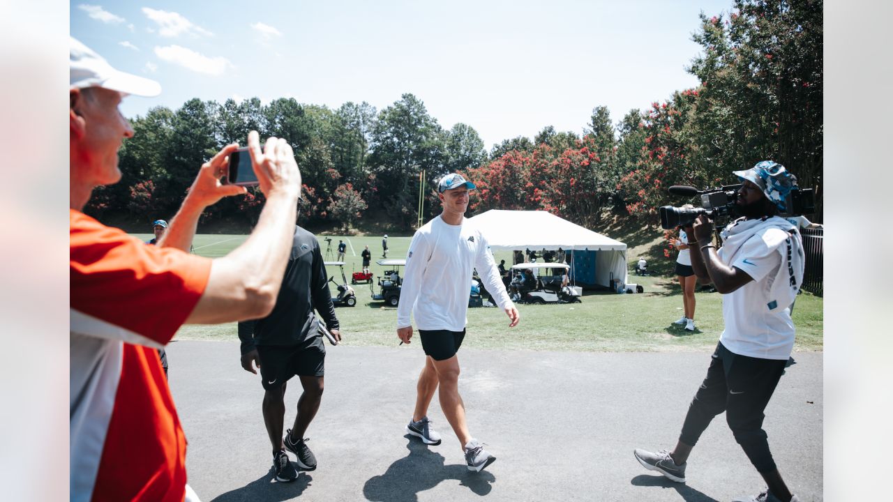 Off the Field: Christian McCaffrey Trades Autographs for Oreos at Training  Camp 