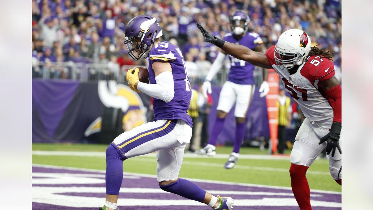 Minnesota Vikings WR Adam Thielen touchdown catch vs Cardinals