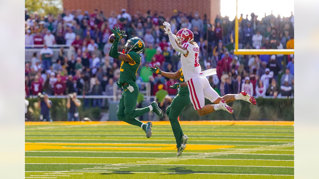 Speedy Baylor corner Kalon Boogie Barnes visiting Seahawks